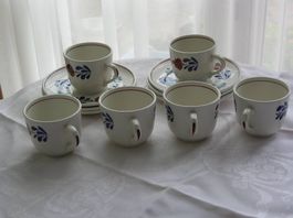 Tassen Boerenbont aus Porzellan