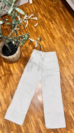 Jean blanc Cider straight fit – taille XS – high waist