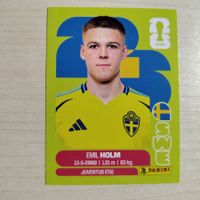 Emil HOLM, SWE 5, Panini WM 2026
