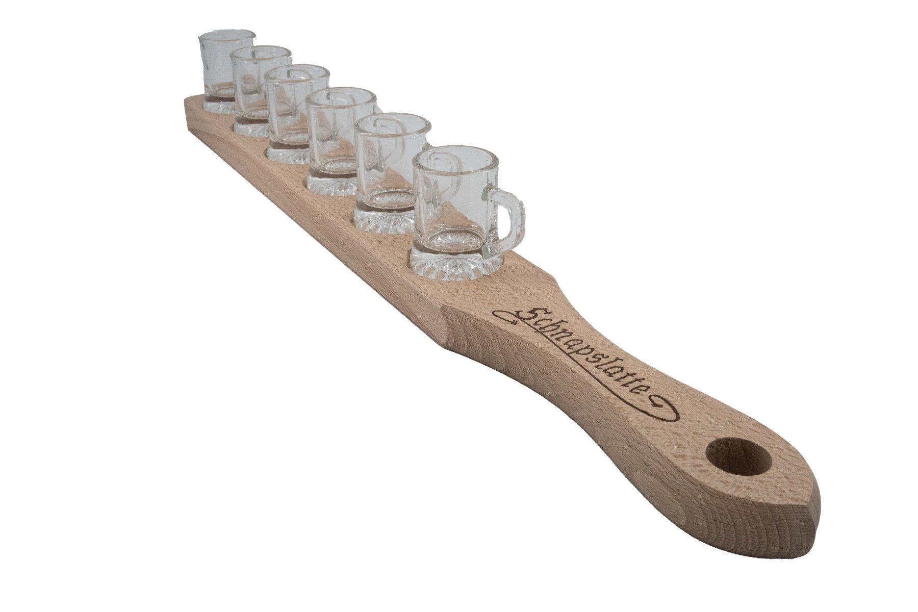 Articoli in legno: Holz  Schnapslatte 6er / 1/2 Meter – Nuovo e nell'imballaggio originale da Pfäffikon ZH venduto da justnatur 2
