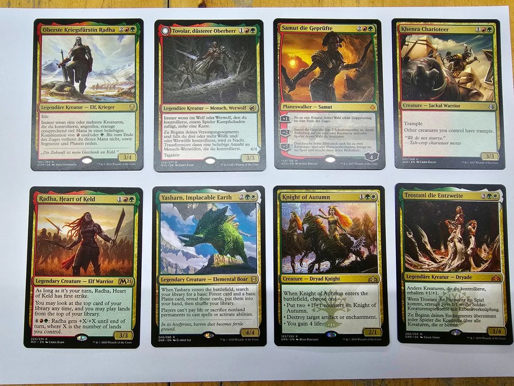MTG Multi Color Karten 17stk. (Gebraucht) in Rüti ZH für CHF 4 – mit ...