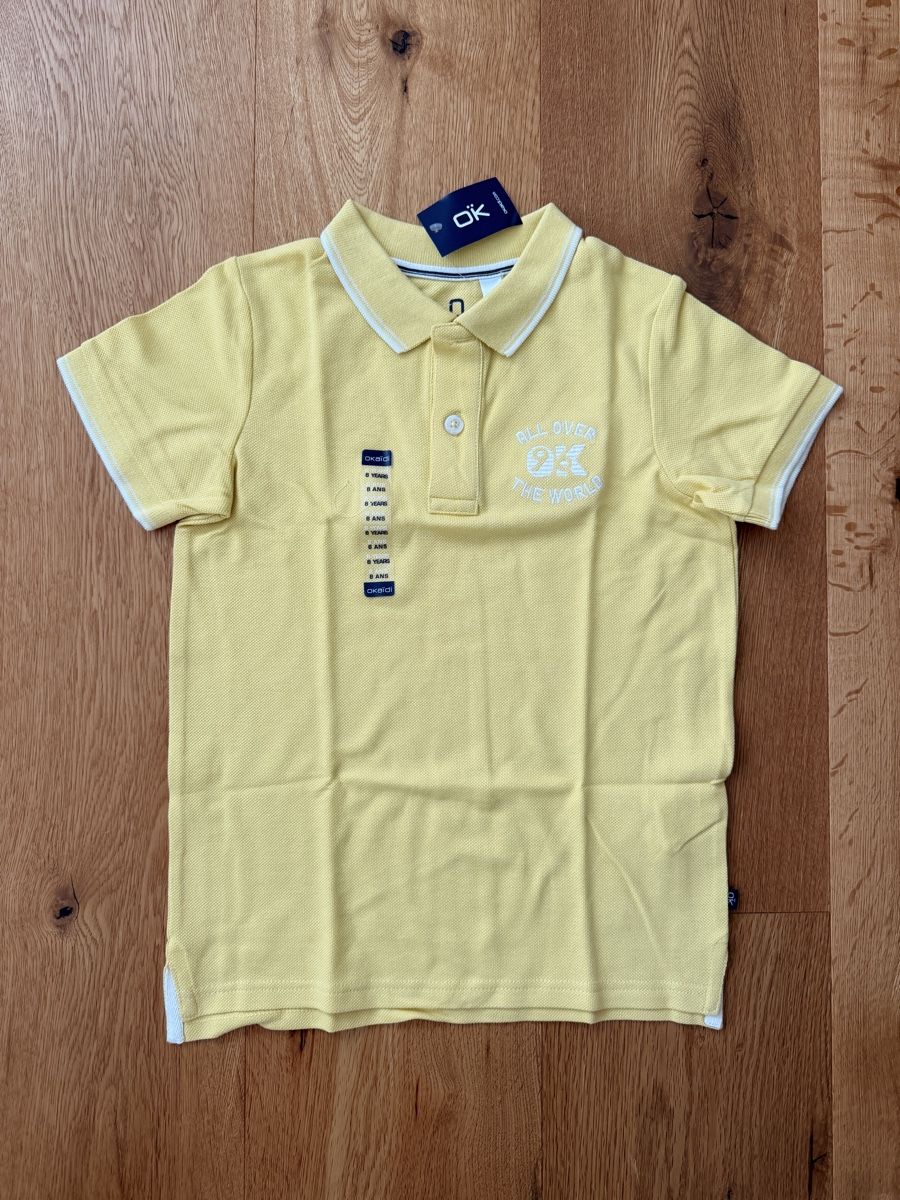 Okaidi Camicie, T-shirt & Polo: Okaïdi - Tshirt, Gr. 128 – Nuovo (secondo la descrizione) da Interlaken venduto da fbnscl