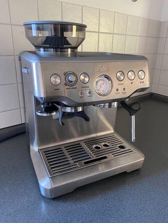 Kaffeemaschine Solis Grind & Infuse Pro 115A silver | Kaufen auf Ricardo
