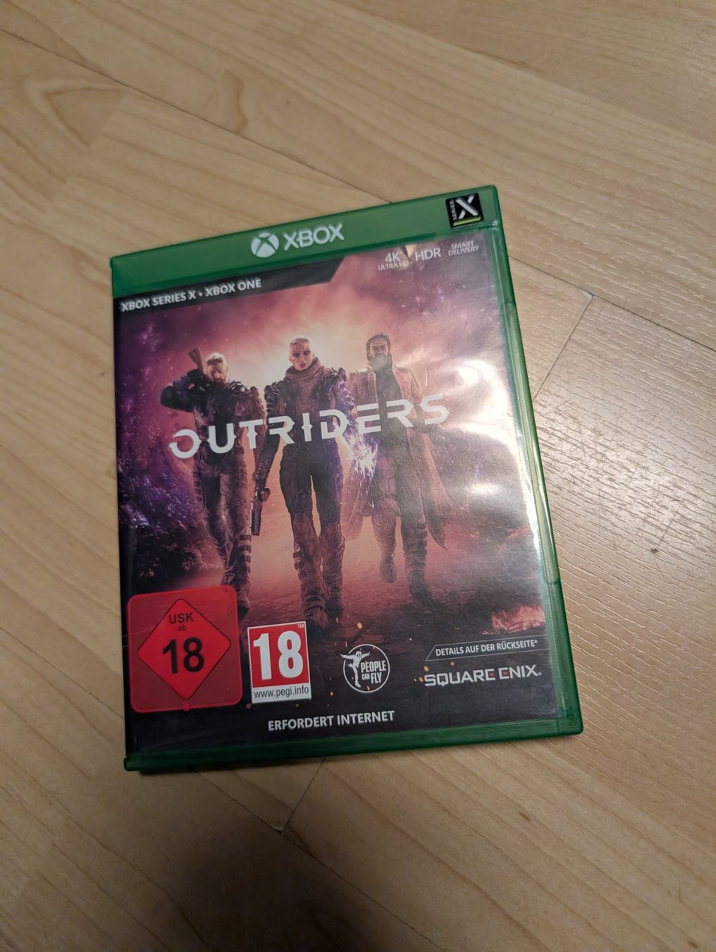 Jeux: Outriders Microsoft Xbox one series x – D'occasion à Giubiasco par Tici__nerd_Giubiasco