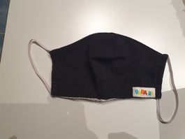 Babauba Handmade Stoffmaske schwarz