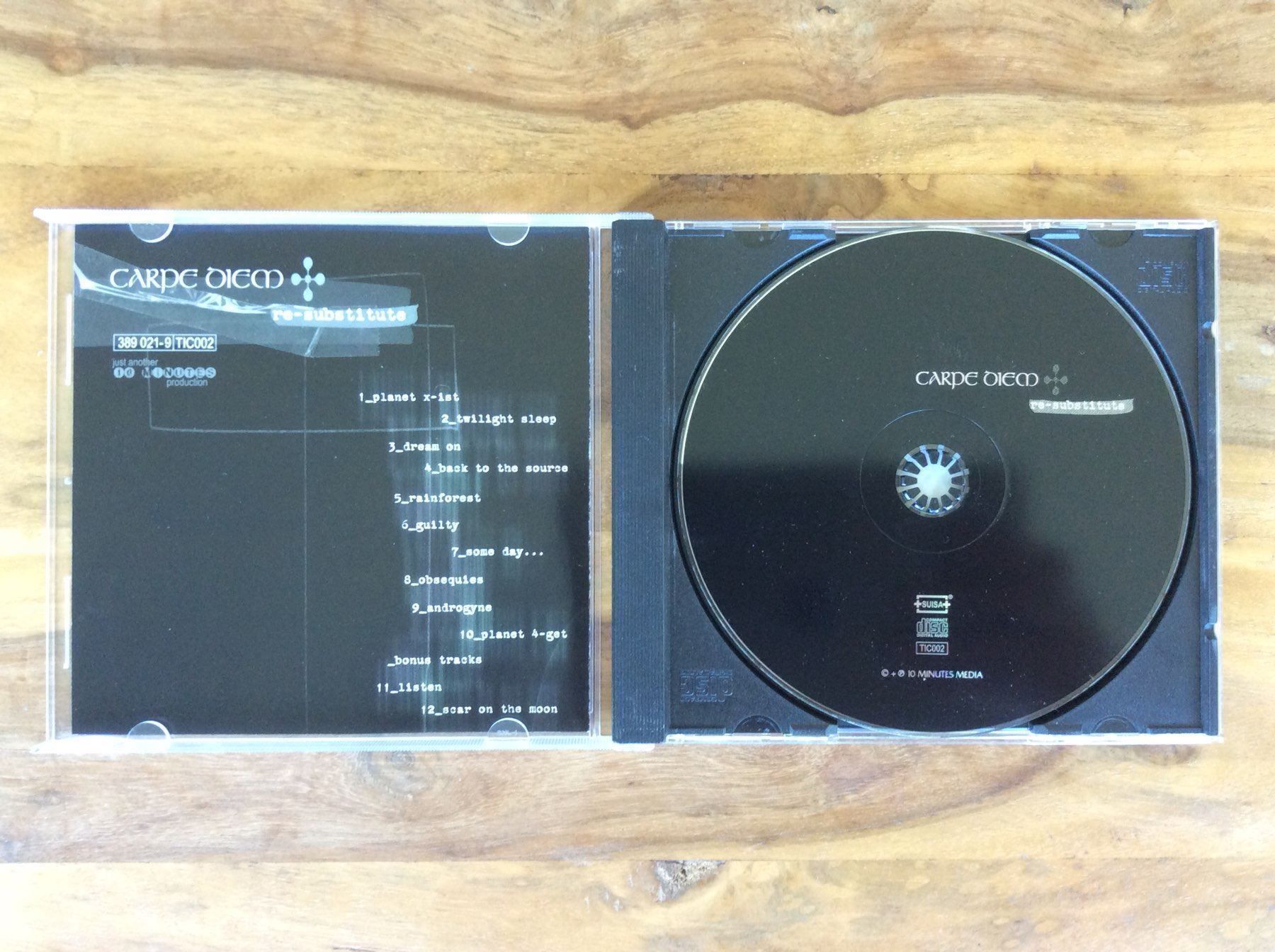 CD: CD Carpe Diem – Re-Substitute – Usato da Horgen venduto da flyingpenguin2000 1
