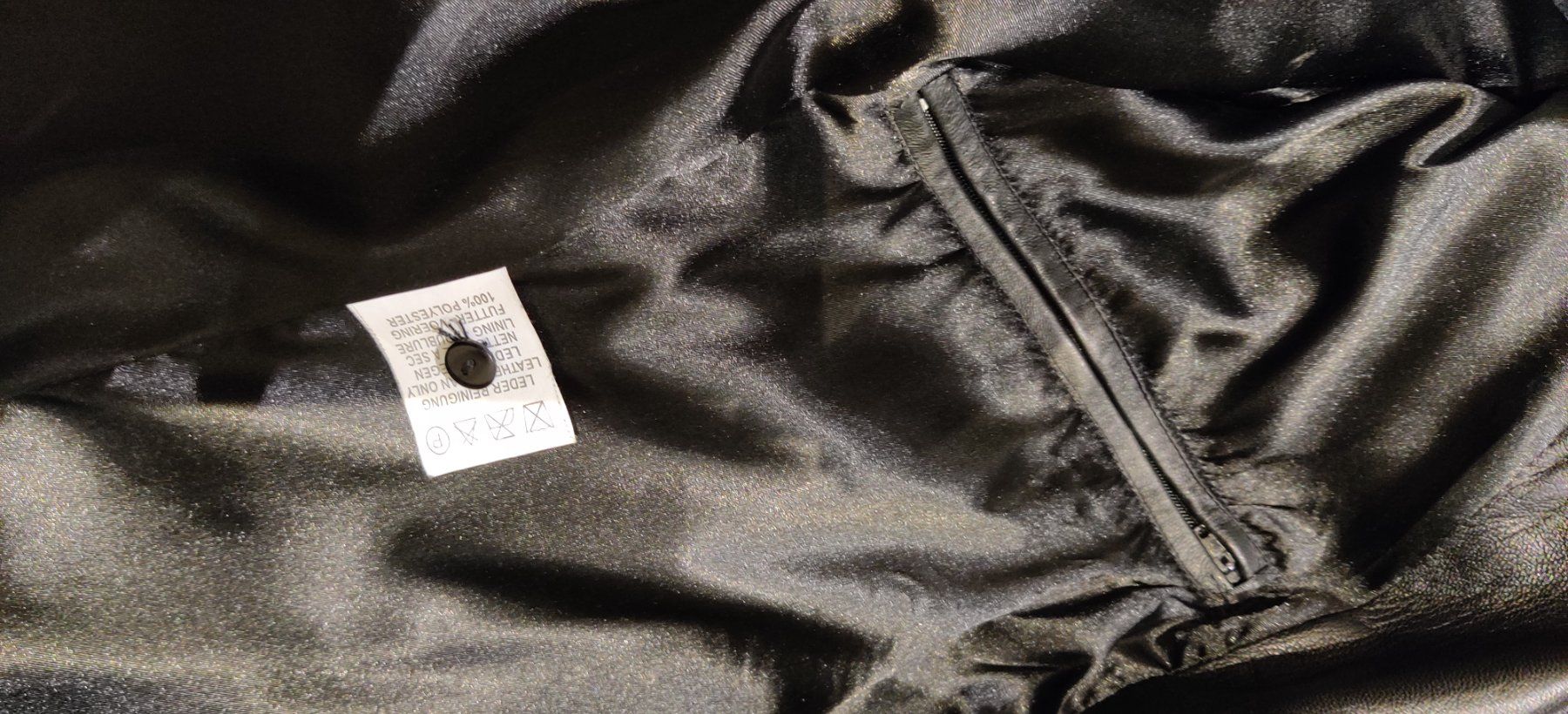 Cappotti: Schicker Ledermantel, schwarz ,tailliert Gr. M – Usato da Zürich venduto da san_f57f 7
