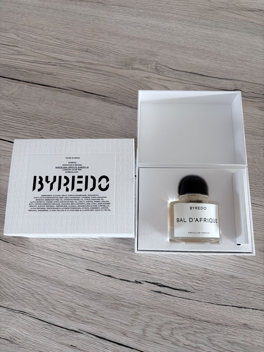 Byredo Profumi & Eau de Toilette: Byredo Bal d’Afrique Absolu 50 ml – Usato da Wetzikon ZH venduto da man_t7pm