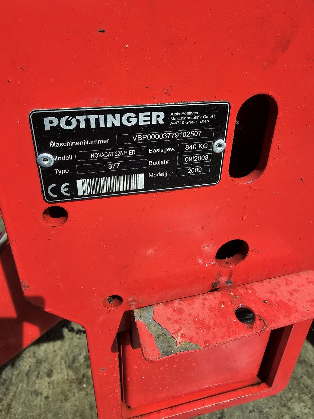 Tutte le macchine: Mähwerk Pöttinger 225 Nova Cat – Usato da Muri AG venduto da PM19 4