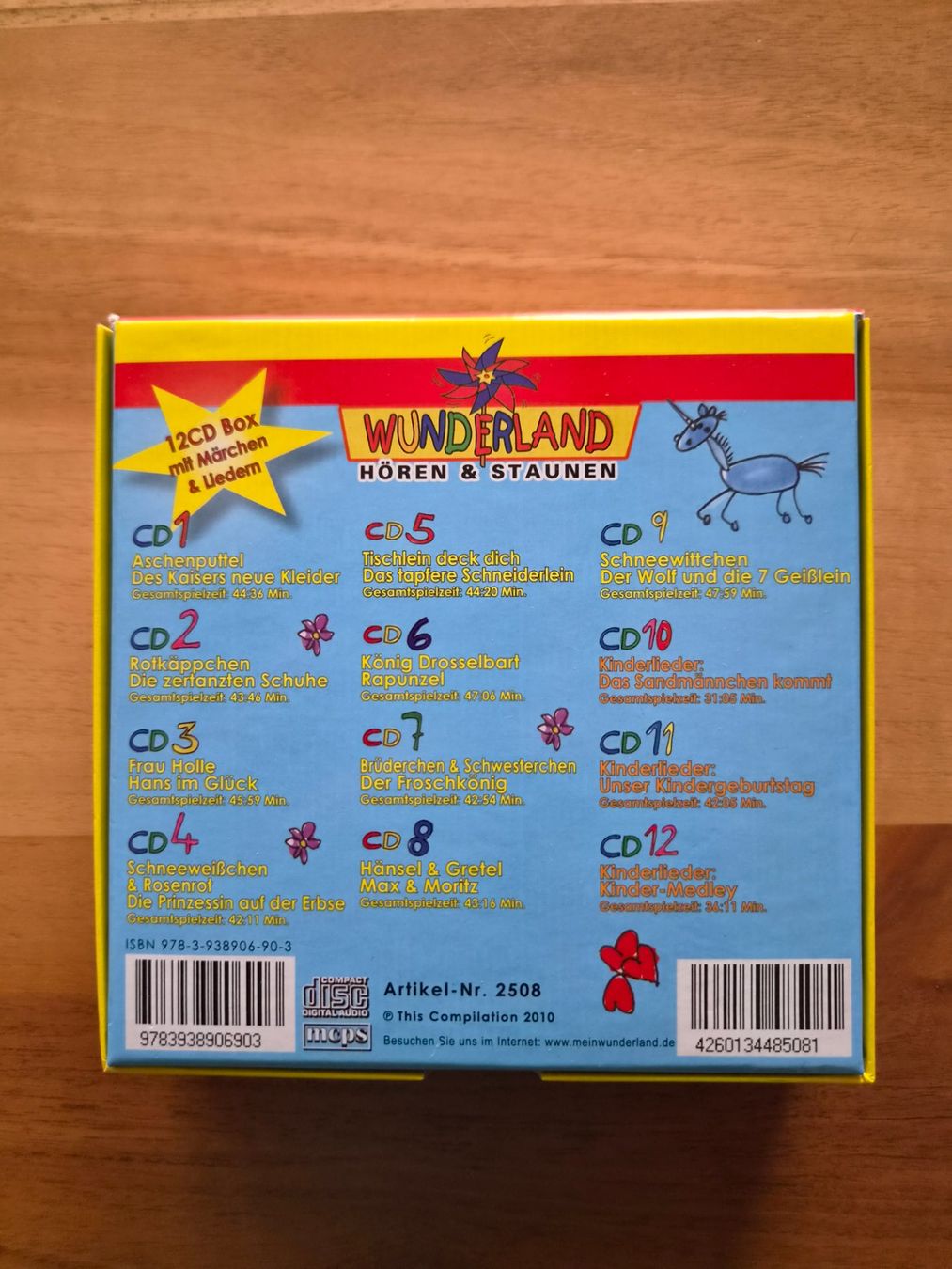 CDs: 12 CD Box Wunderland Maerchen Schatz neue Sammlung – Gebraucht aus Ibach von urs_sl5h 1
