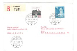 Letztagsbrief: Schliessung Poststelle 6799 ALTANCA