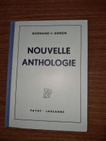 Nouvelle anthologie de Bornand et Annen