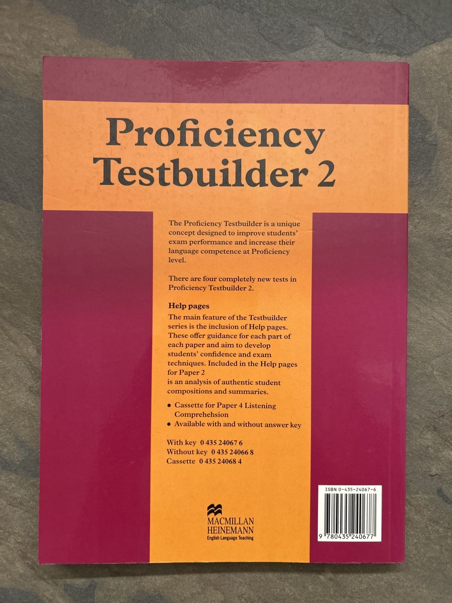 Libri: Proficiency Testbuilder 2, Mark Harrison – Top Zustand! – Nuovo (secondo la descrizione) da Amden venduto da Arven-Schmuck 1