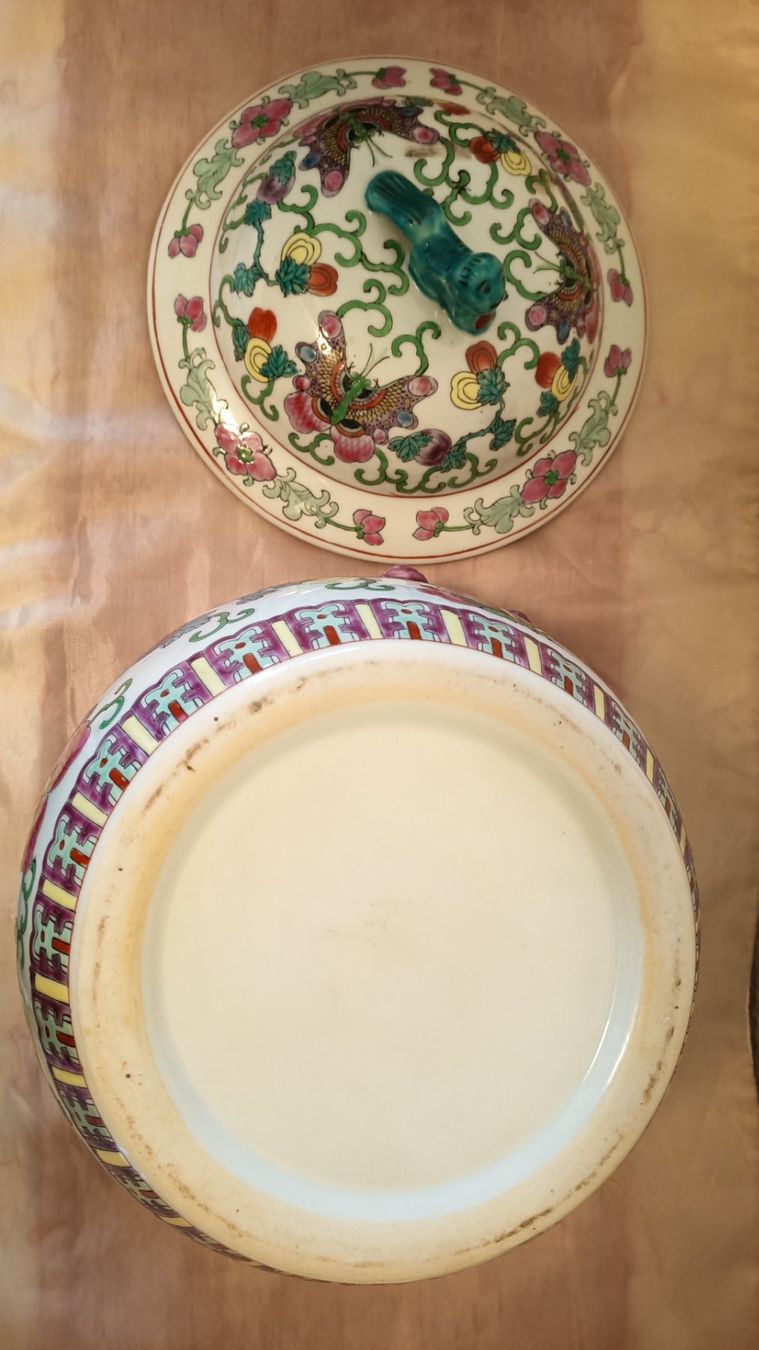 Pentole: Chinesischer Keramik "Ingwertopf" – Usato da Schwerzenbach venduto da oldthings79 8