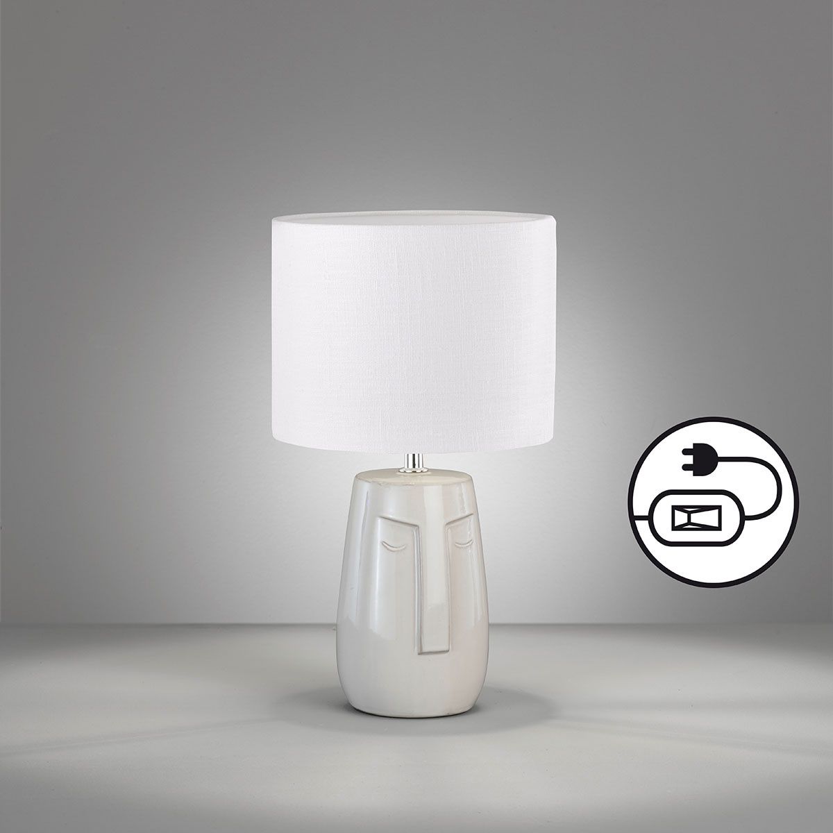 Lampade: Tischleuchte, Keramik, 39 cm Höhe – Nuovo (secondo la descrizione) da Kreuzlingen venduto da Smart-Light