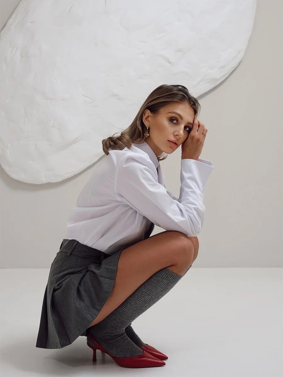 Gonne: Gray Mini Skirt-Shorts Gr. L – Nuovo e nell'imballaggio originale da Zürich venduto da Ms.Me-Fashion 5