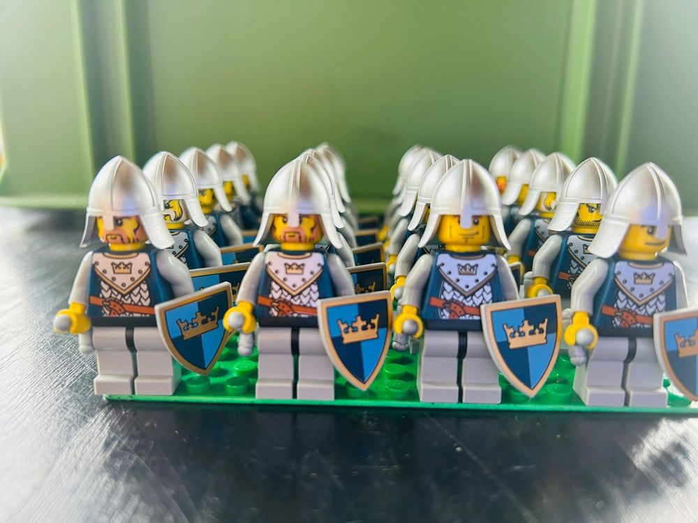 LEGO spadaccini reali, könig schwertkànpfer, épéistes du roi 1