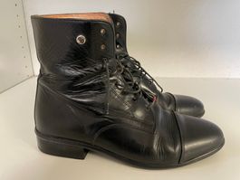 Damen-Reitbottine Sergio Grasso, Gr. 41, schwarz, geschnürt