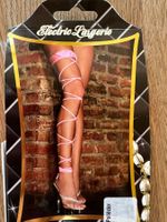 NEUES Erotik Beinstrumpfband rosa für Gr. XS & S - 40031