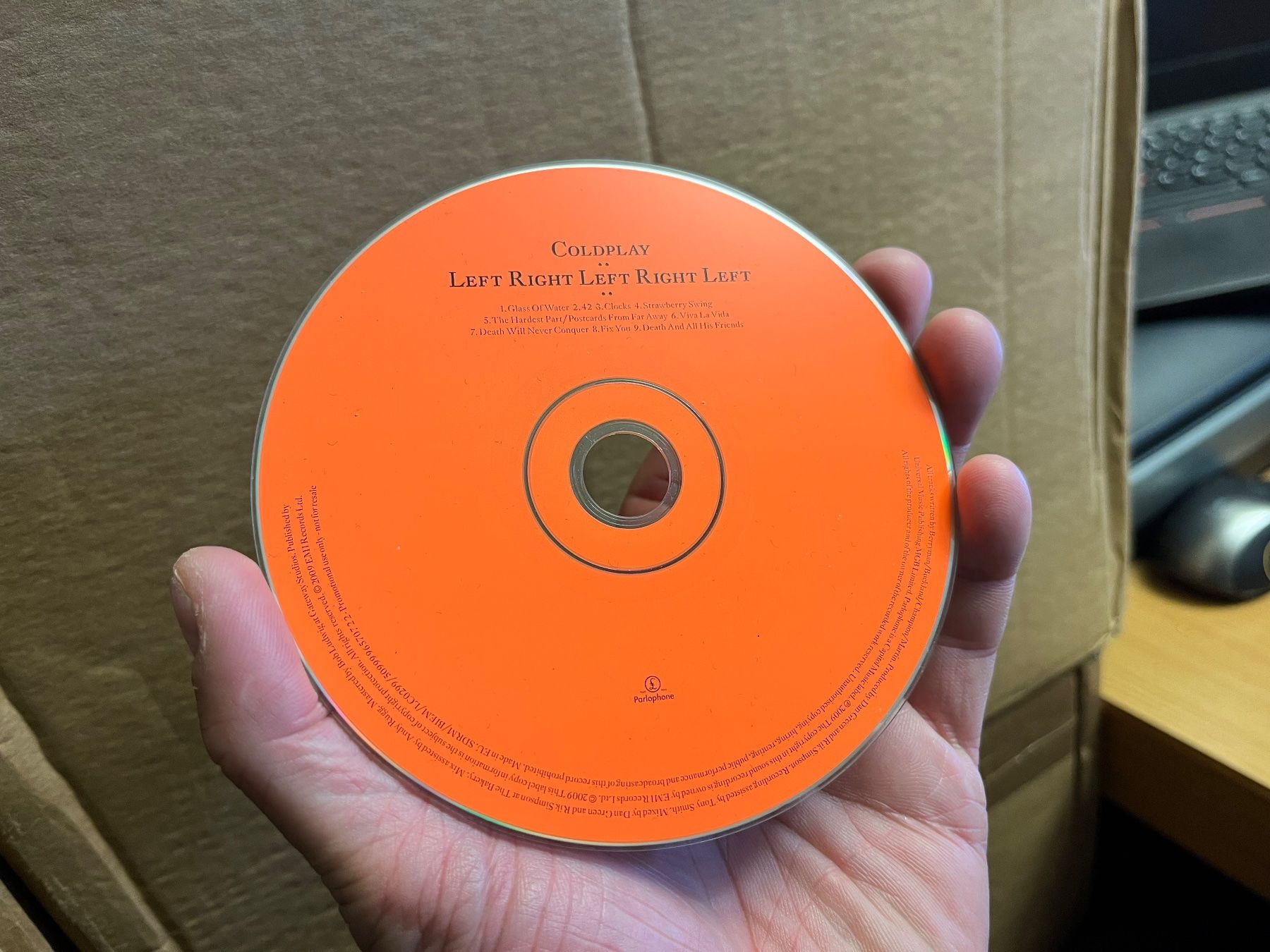 CDs: Coldplay - LeftRightLeftRightLeft - Promo - SR14 – Gebraucht aus Küsnacht ZH von Internetradio 2