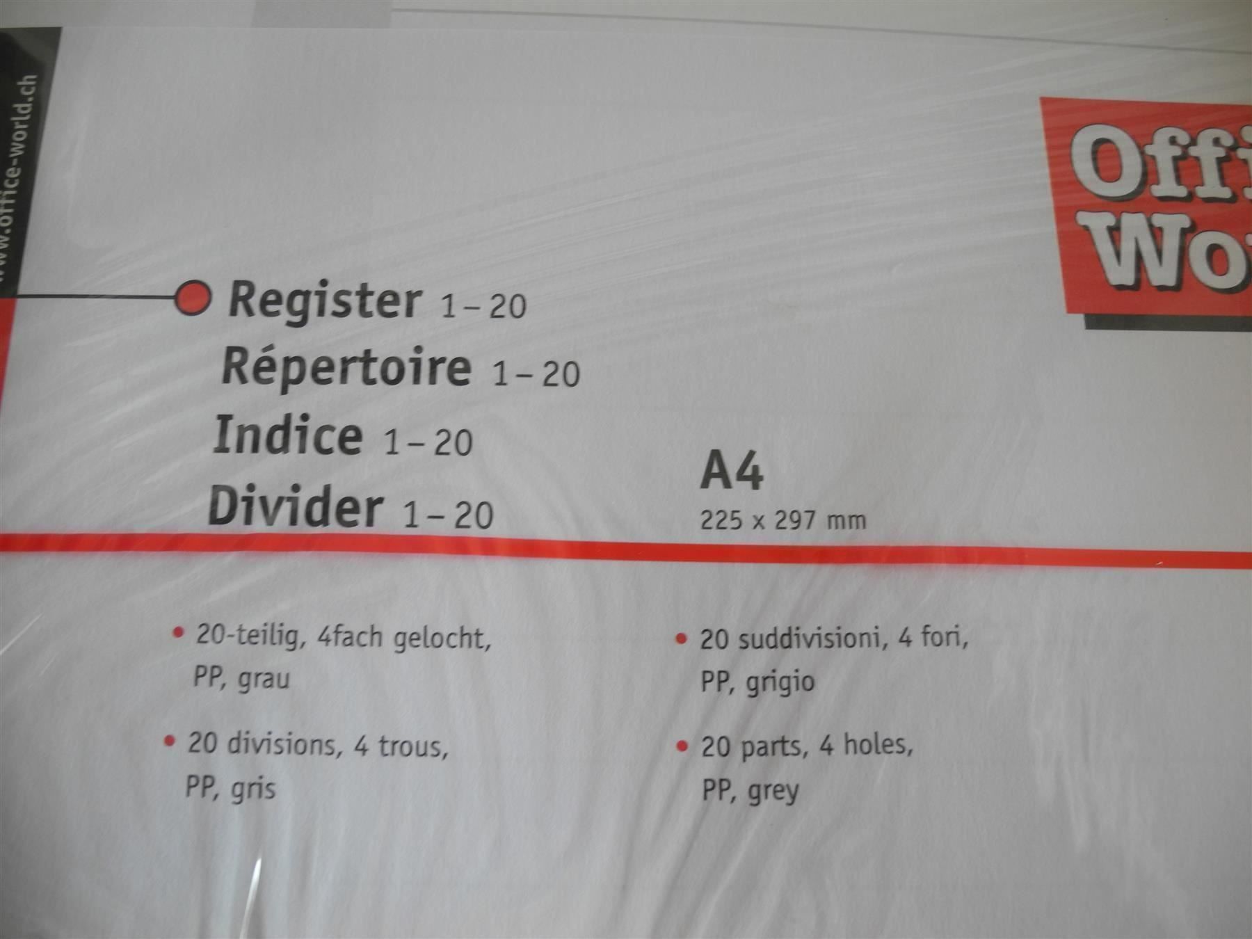 Statuette: 9 Stk. Office World Register, Nr. m87 – Nuovo e nell'imballaggio originale da Kottwil venduto da Crazyrolf 2