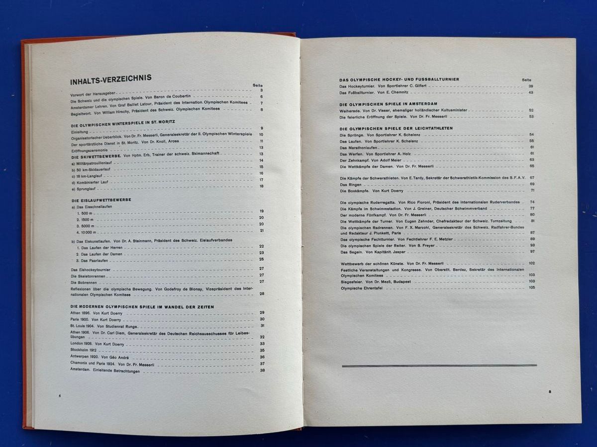 Bücher: Die Olympische Spiele 1928. St.Moritz-Amsterdam. – Gebraucht aus Adliswil von buch_und_kunst 2