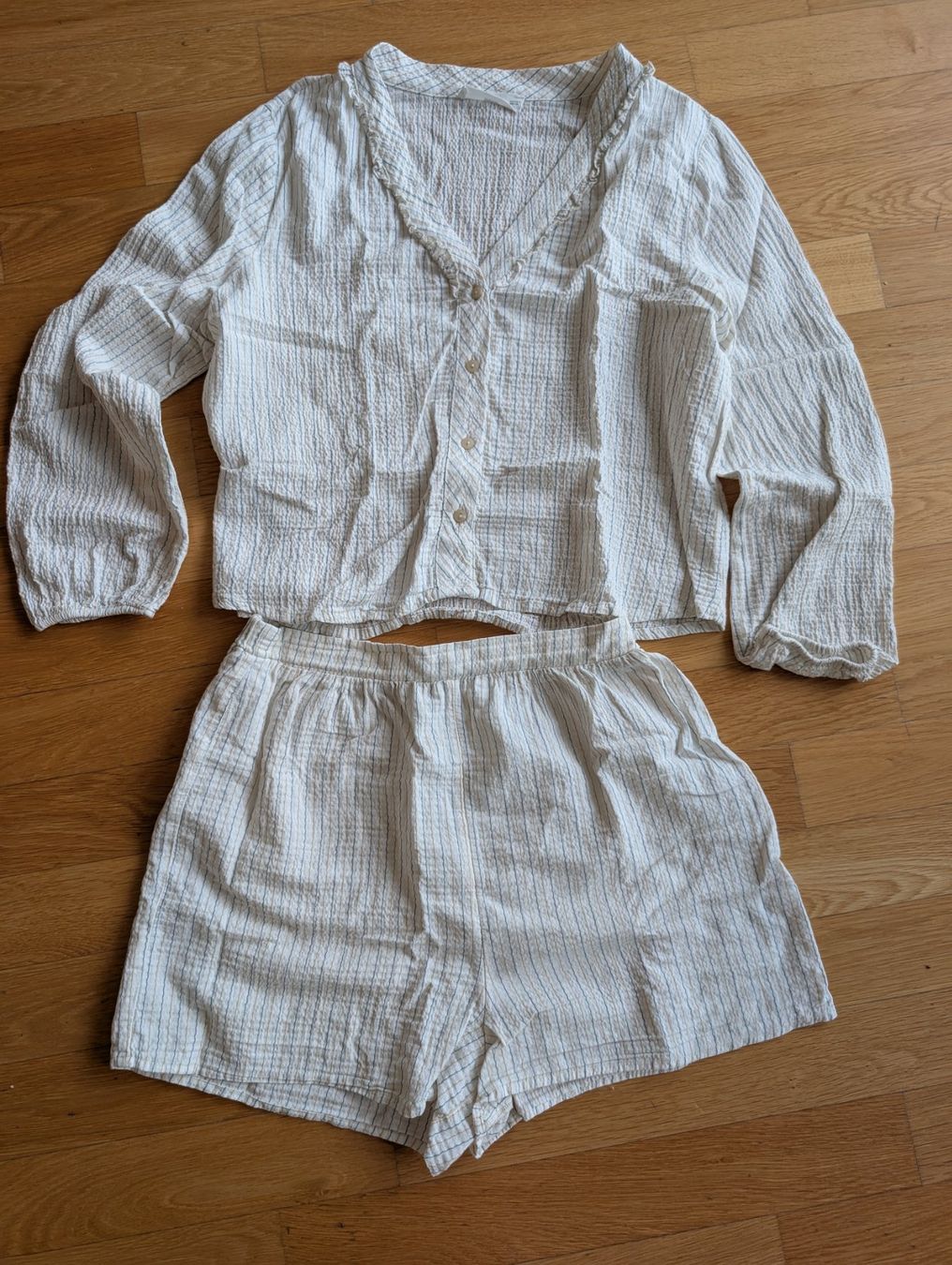 Negligees & Pigiami: Pyjama Set Baumwolle gestreift Grösse S – Usato da Zug venduto da vik_8fdf