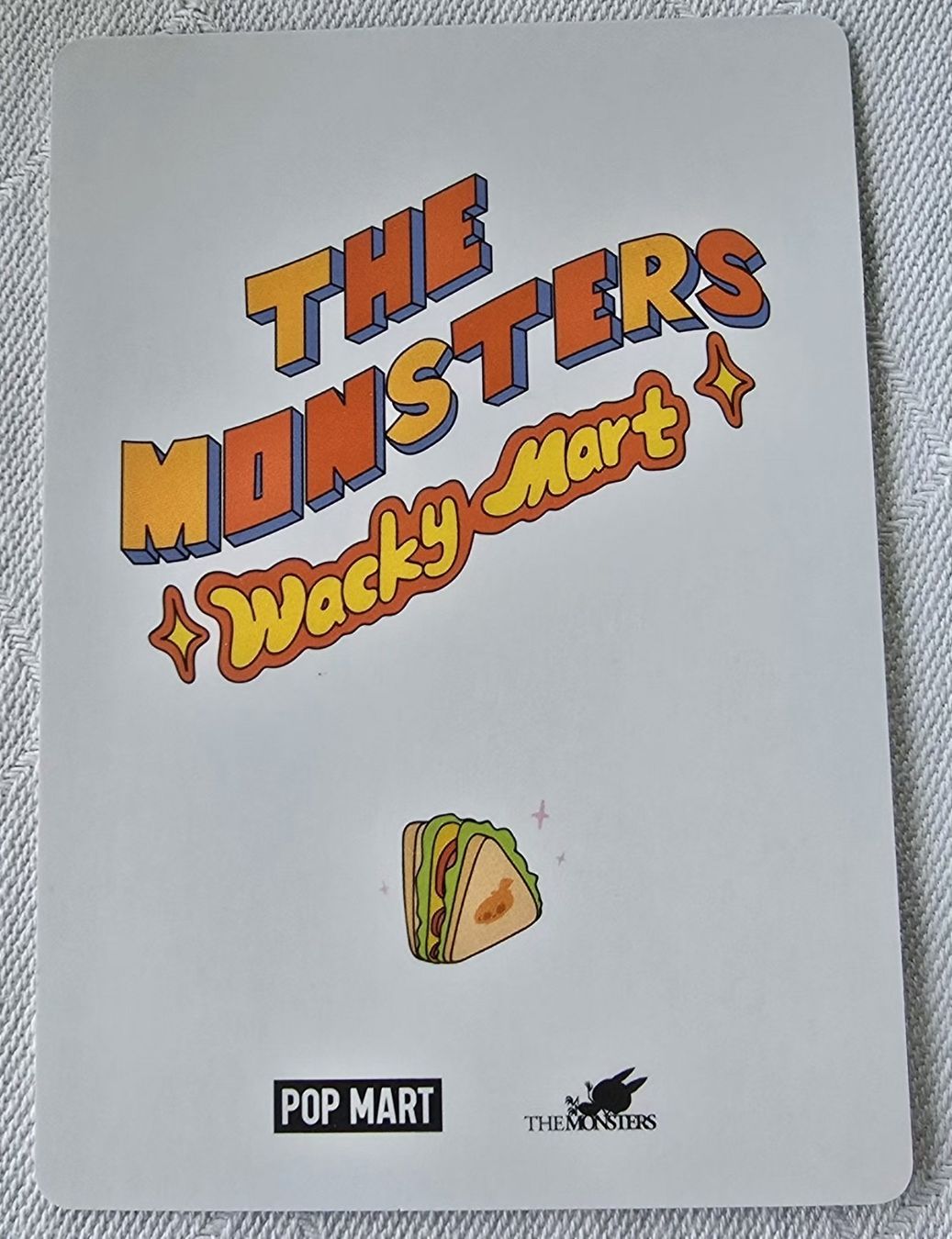 Pop Mart Statuette: Pop Mart The Monsters Labubu Hand made Sandwich – Nuovo e nell'imballaggio originale da Spiez venduto da Jeepnjim 4