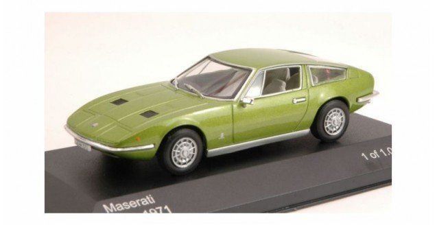 Maserati Modellautos: MASERATI INDY 1971 HELLGRÜN 1:43 WHITEBOX – Neu und originalverpackt aus Suhr von Moebelsiralfred