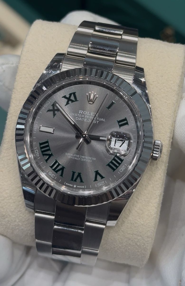 Rolex Uhren: Rolex Datejust 41 Wilbledon – Neu (gemäss Beschreibung) aus Zürich von nol_8yf2 4