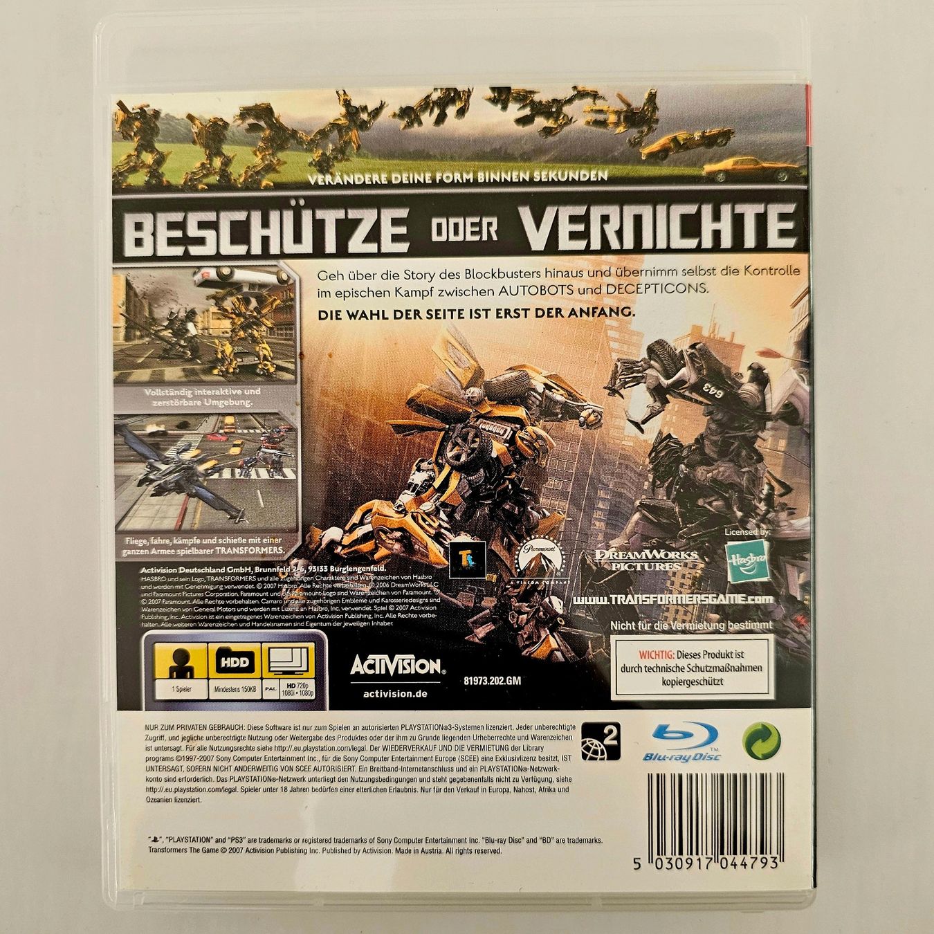Sony Giochi: Transformers The Game (PS3) – Usato da Holziken venduto da Miglioregamesnmore 1