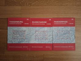 Landeskarte der Schweiz 100.000