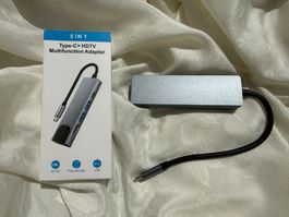 Hub USB C, Adattatore USB C 5-in-1 - NEU