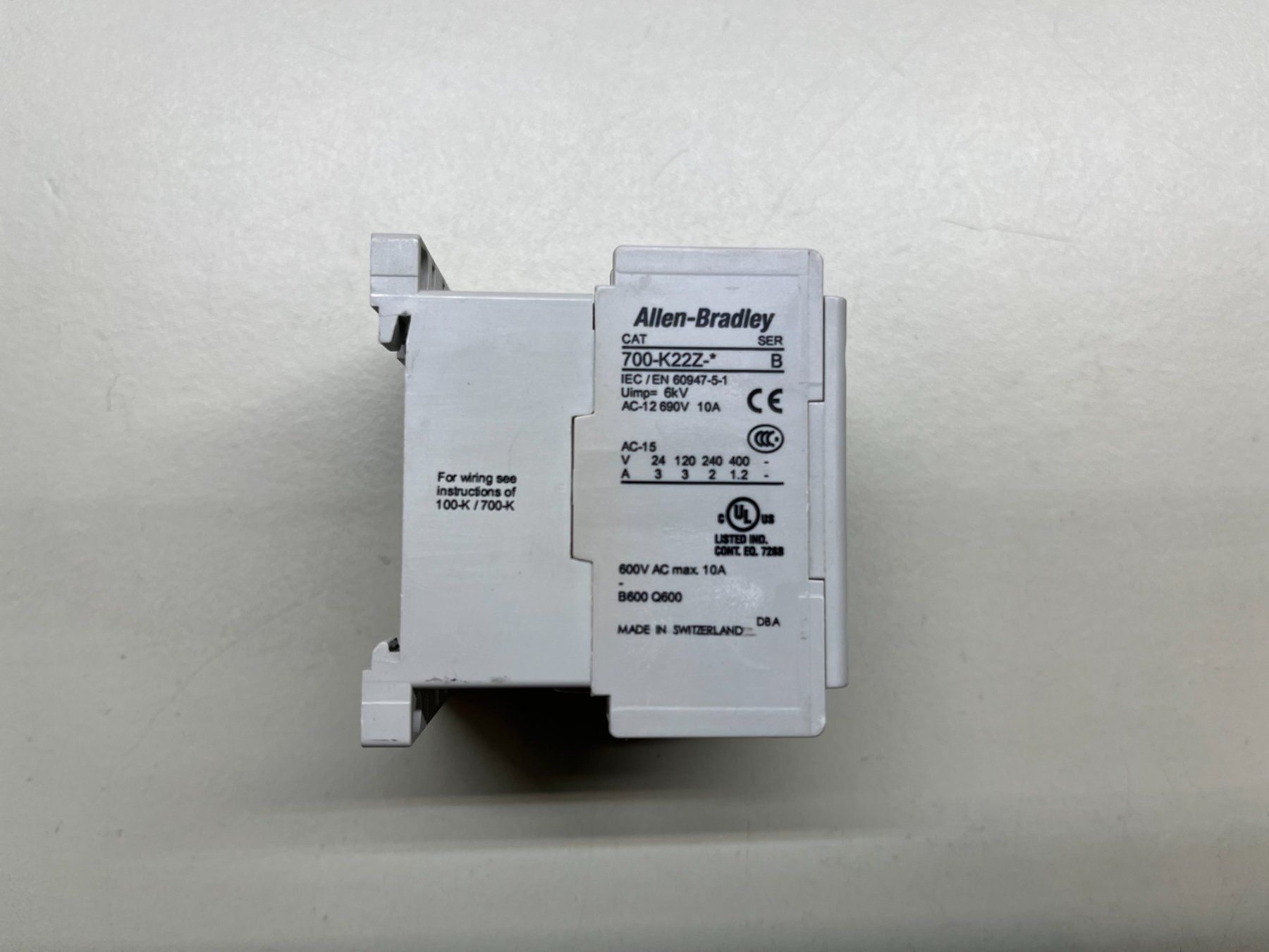 Componenti elettronici: Allen Bradley Relais 2NO/2NC 24V DC – Usato da Jenaz venduto da Speedy350 3