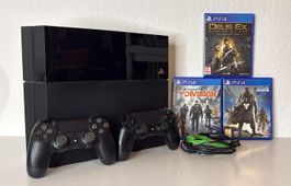 PlayStation 4 Konsole mit 3 Spielen & 2 Controllern 🎮 