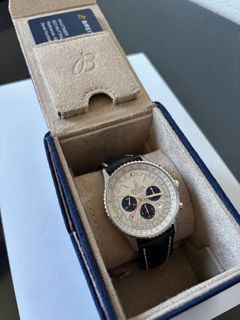Breitling Uhren: Montre Breitling Navitimer B03 Rattrapante 45 – Gebraucht aus Delémont von ben_w77l 8
