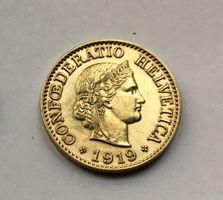 1919 10 Rappen unz *RAR*