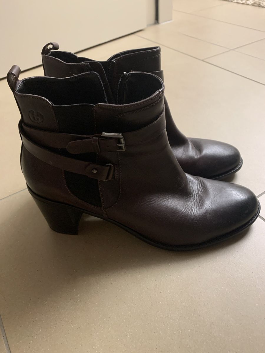 Gerry Weber Scarpe da donna: Stiefeletten dubkelbraun GERRY WEBER – Nuovo (secondo la descrizione) da Zollikofen venduto da Jamiroquai 2
