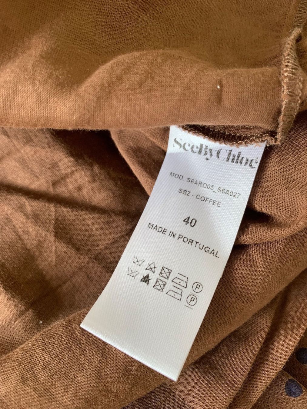 Chloé Vestiti: SEE BY CHLOÉ atemberaubendes Seidenkleid Gr. 40 – Nuovo (secondo la descrizione) da Meiringen venduto da snahhanssnah 5
