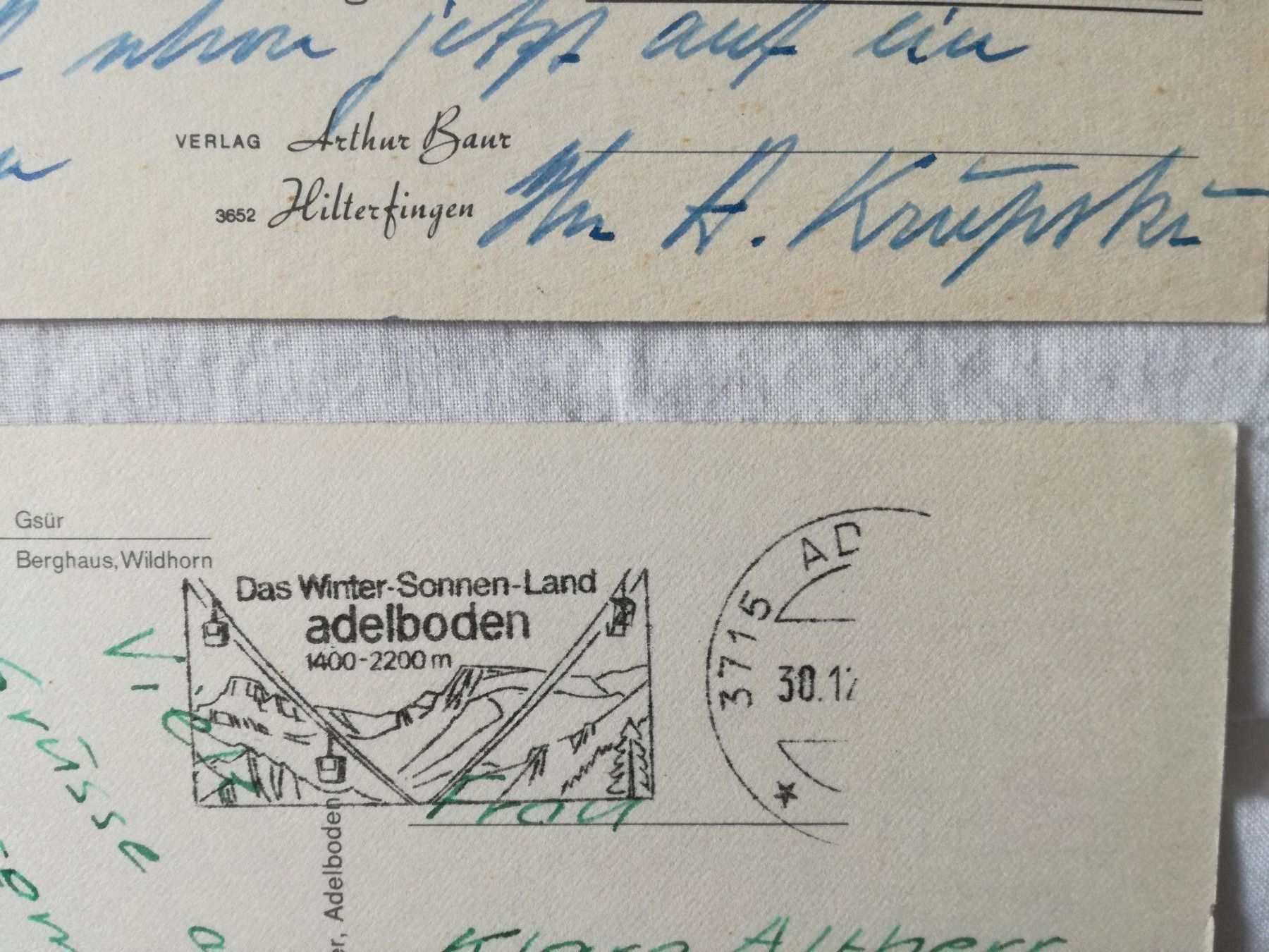 Ansichtskarten: 16 AK Kanton Bern, Normalformat gelaufen – Gebraucht aus Zürich von tol_b7c7 6