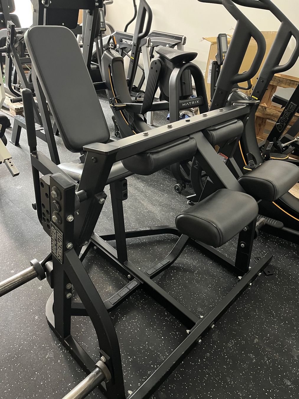 Hometrainer: Beinbeuger Hammer Strength – Usato da Trübbach venduto da tea_k5bv