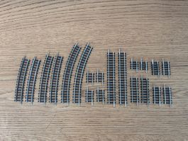L2442: Konvolut mit 20 Stk. Mintrix Gleisen (Spur N)