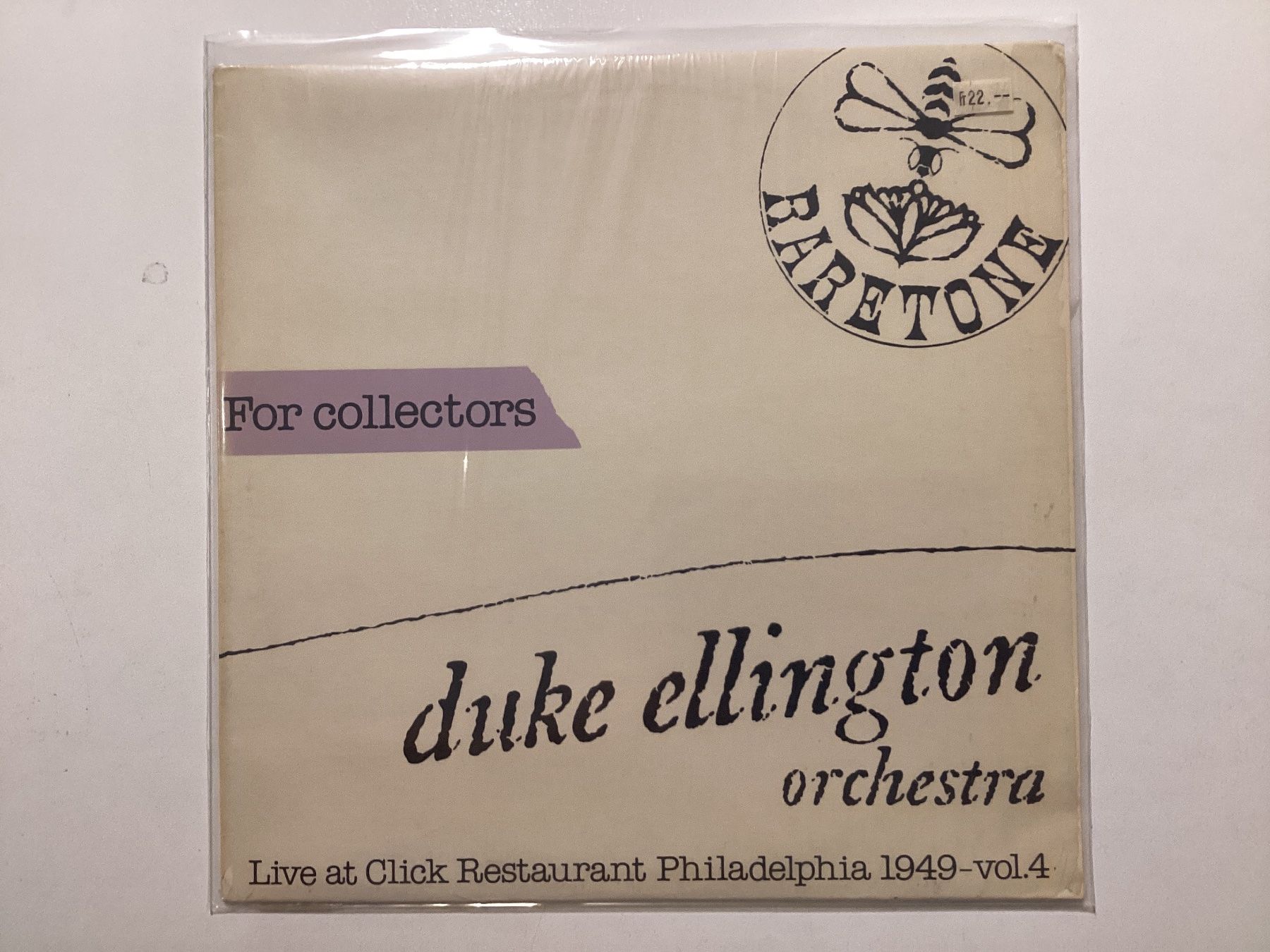 Dischi in vinile: Duke Ellington Orchestra LP - Live At Click Restaurant – Usato da Gutenswil venduto da Hamzian