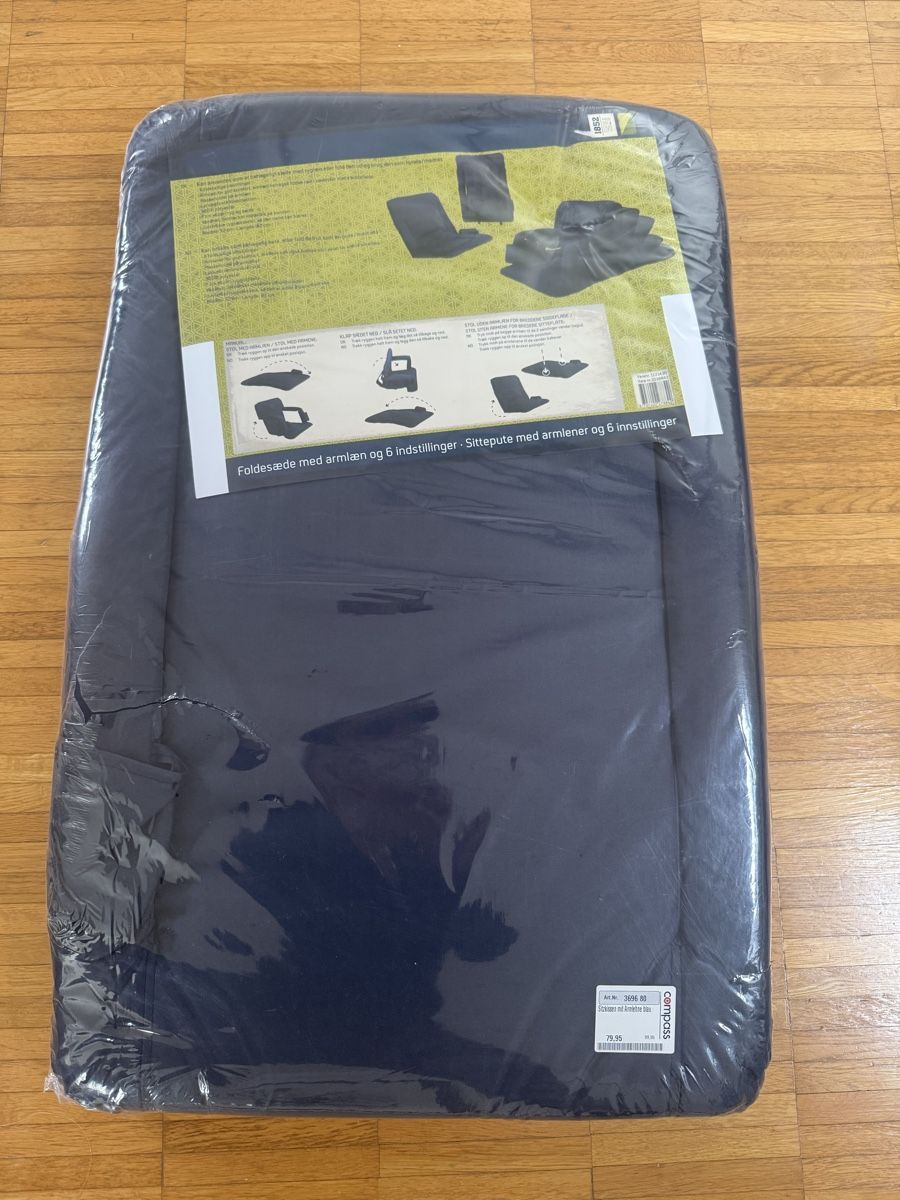 Sedie a sdraio: Klappsessel mit Armlehne, blau - Compass – Nuovo e nell'imballaggio originale da Wangen ZH venduto da Aisha69
