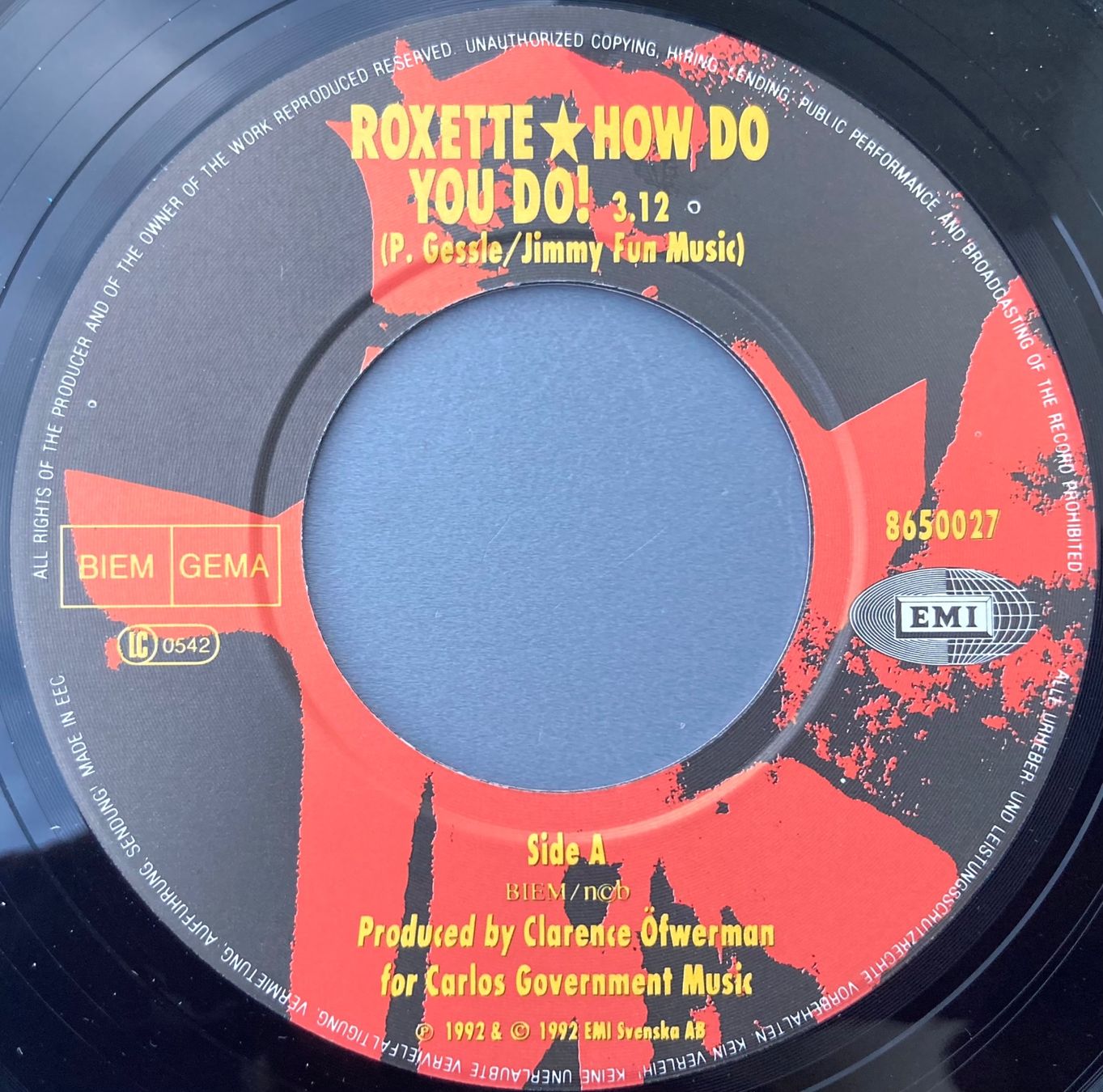 Dischi in vinile: ROXETTE - HOW DO YOU DO – Usato da Poliez-Pittet venduto da Newtown-Records 2
