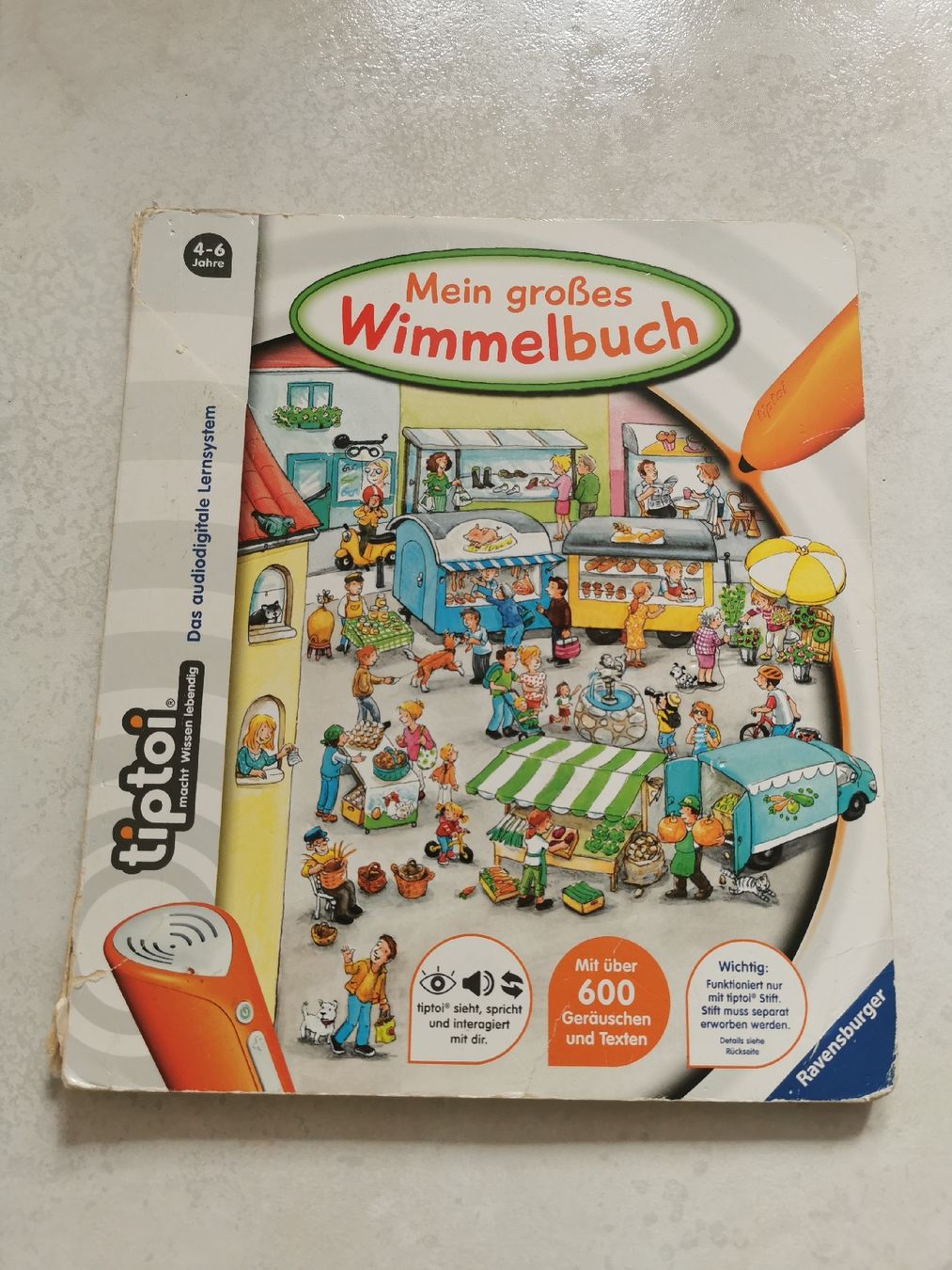 Libri: Tiptoi Buch Mein grosses Wimmelbuch – Usato da Brunnen venduto da JJaime