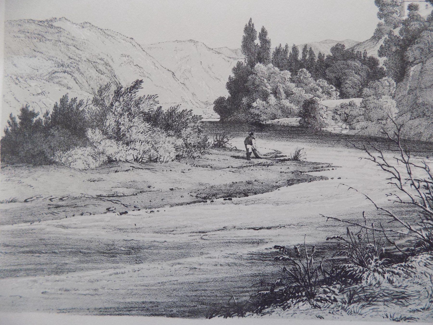 Gravures: Junction Rhone Arve Lithographie – D'occasion à Risch par Antikfee 4