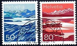 SONDERPOSTMARKEN V LANDSCHAFTEN 1991 GESTEMPELT - B456