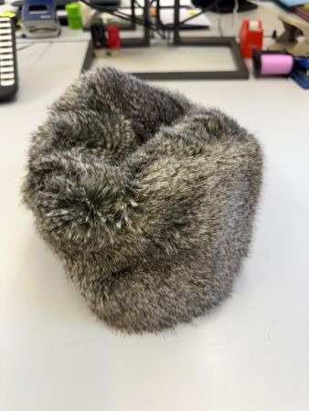 Warme Wintermütze aus Kunstfell - Zustand neu!❄️🐻‍❄️