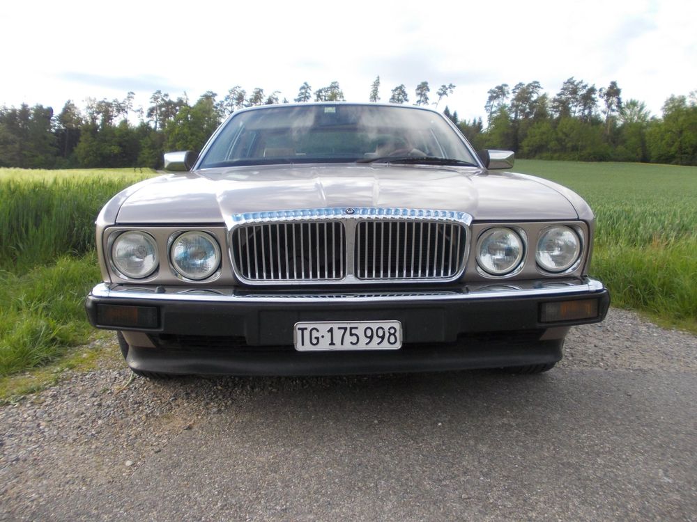 Daimler Jaguar XJ40 3.6 mit Rest MFK als Veteran.